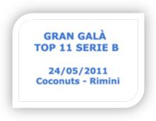 Rimini Gran Galà Top 11 Serie B 2010/2011