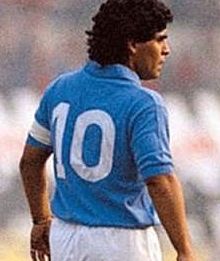 Diego Armando Maradona Maglia Numero 10