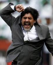Maradona ai Mondiali 2010