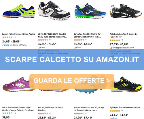 vendita scarpe calcio online