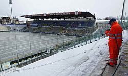 Stadio Tardini di Parma innevato 31-01-2010