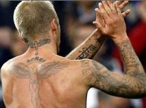 tatuaggio Beckham braccio