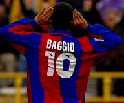 Roberto Baggio maglia Bologna
