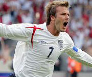David Beckham nazionale inglese