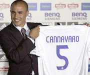 Presentazione Cannavaro Real Madrid