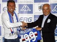 Antonio Cassano e Riccardo Garrone, Sampdoria