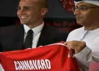 Presentazione Cannavaro Al Ahli, Dubai