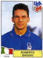 Roberto Baggio: Figurina Panini Usa 94