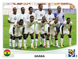 Figurina Panini Ghana Mondiali 2010