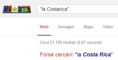 Ricerca Google la Costarica
