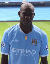 Mario Balotelli, maglia Manchester City