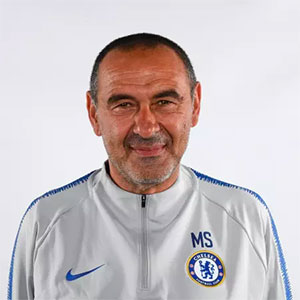 Maurizio Sarri allenatore Chelsea 2018 2019