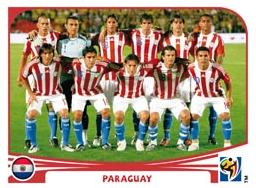 Figurina Panini Paraguay Mondiali 2010