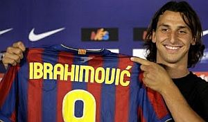 Zlatan Ibrahimovic al Barcellona