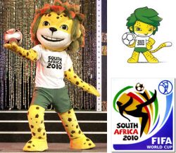 Zakumi, Mascotte Coppa del Mondo Calcio 2010 Sudafrica