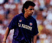 Roberto Baggio maglia Fiorentina