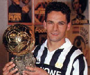 Roberto Baggio pallone d'oro 1993
