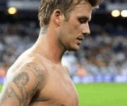 Tatuaggio braccio destro Beckham