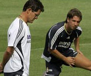 Antonio Cassano e Fabio Capello, Real Madrid