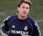 Cassano in allenamento a Madrid