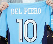 Alessandro Del Piero maglia Sydney FC numero 10