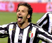 Del Piero lingua fuori