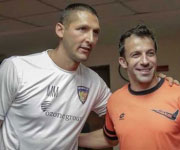 Marco Materazzi e Alessandro Del Piero India