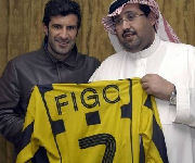 Presentazione Figo Al Ittihad, Arabia Saudita