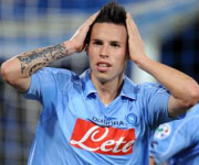 foto Hamsik aggiusta cresta