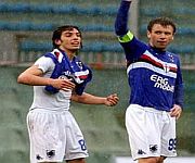 Guido Marilungo e Antonio Cassano Sampdoria