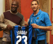 Marco Materazzi e Michael Jordan