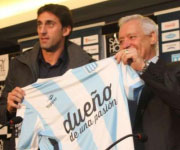 Presentazione Diego Milito Racing Club Avellaneda 2014