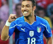 Fabio Quagliarella Italia Coppa del Mondo di Calcio 2010