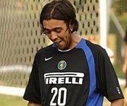 Recoba in allenamento