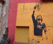 Murales Francesco Totti Roma Rione Monti