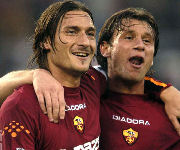 Francesco Totti e Antonio Cassano